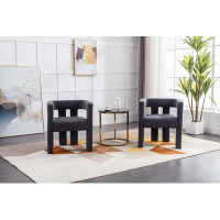 Latitude Run® Upholstered Accent Kitchen Armchair For Living Room,Set Of 2
