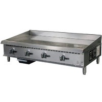 Commercial 48 Flat Top Manual Griddle (Natural Gas/Propane)
