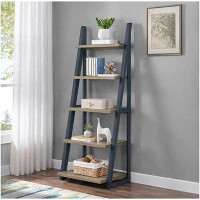 17 Stories Ladder Bookcase 72"