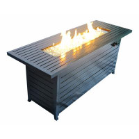Arlmont & Co. 57In Outdoor Gas Propane Fire Pits Table