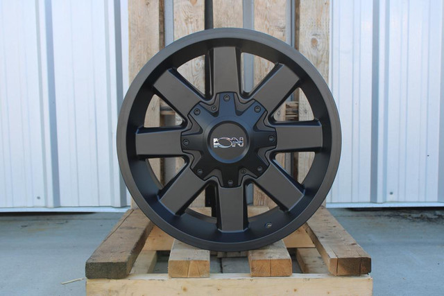 18x9 Ion 141 Satin Black Or Black And Milled Wheels 6x135 / 6x139.7 / 8x180 in Tires & Rims in Alberta - Image 4