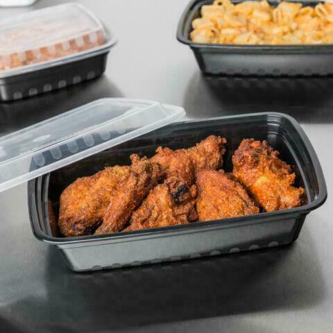 Rectangular Microwavable Heavyweight Container w/ Lid - 150/Case .*RESTAURANT EQUIPMENT PARTS SMALLWARES HOODS AND MORE* in Other Business & Industrial in City of Toronto