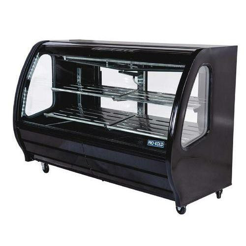 Pro-Kold Curved Glass 74 Refrigerated Deli Case - Available in White, Black or S/S Finish in Other Business & Industrial - Image 2