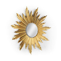Jonathan Charles Fine Furniture Versailles Sunburst Modern & Contemporary Venetian Accent Mirror