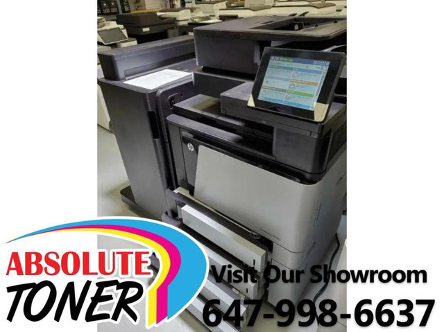HP Color LaserJet Enterprise MFP M880  Laser Multifunction Printer Scanner Office Copier photocopier fax 647-998-6637 in Printers, Scanners & Fax in Ontario - Image 2