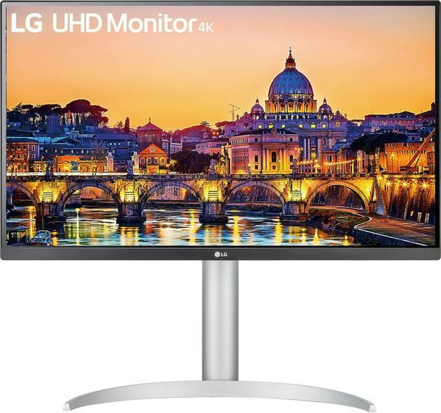 LED Monitor 27 POUCE 27UP650-W 4K ULTRA UHD HDR 3840x2160 IPS 5ms LG - WE SHIP EVERYWHERE IN CANADA ! - BESTCOST.CA in Monitors