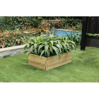 Arlmont & Co. Apolonia 3 ft x 1 ft Wood Raised Garden Bed