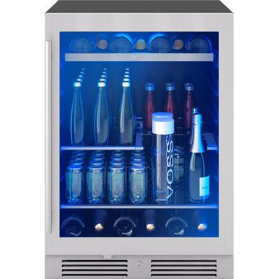 Zephyr Zephyr Presrv 24" 7-Bottle and 108-Can Single Zone Beverage Cooler in Other