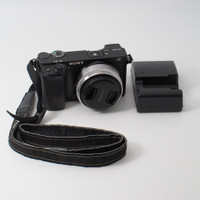 Sony a6300 Camera Body w Sony E 16mm f2.8 (ID: C-745)