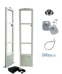 Summer Promotion EAS Security System Store Checkpoint Anti Theft Door Shop # 170397