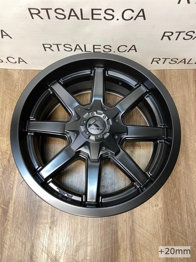 20 inch Fuel Rims Fits Ford F250 F350   *FREE SHIPPING* in Tires & Rims in British Columbia