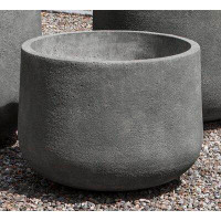 17 Stories Tribeca 1 Piece Cast Stone Pot Planter