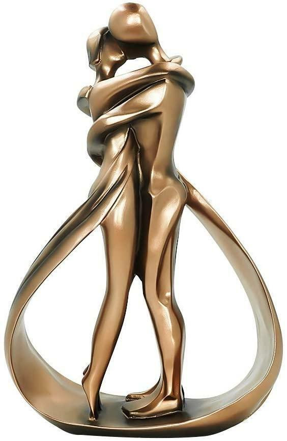 NEW PASSIONATE EMBRACE ABSTRACT STATUE HOME DECOR 031509 in Outdoor Décor in Alberta