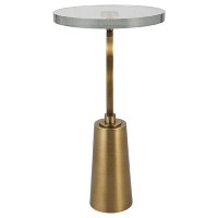 Everly Quinn Ringlet Accent Table