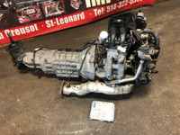 JDM MAZDA 13B RX-8 2003-2008 NON TURBO COMPLETE ENGINE WITH MT 5 SPEED TRANSMISSION HARNESS AND ECU INCLUDED