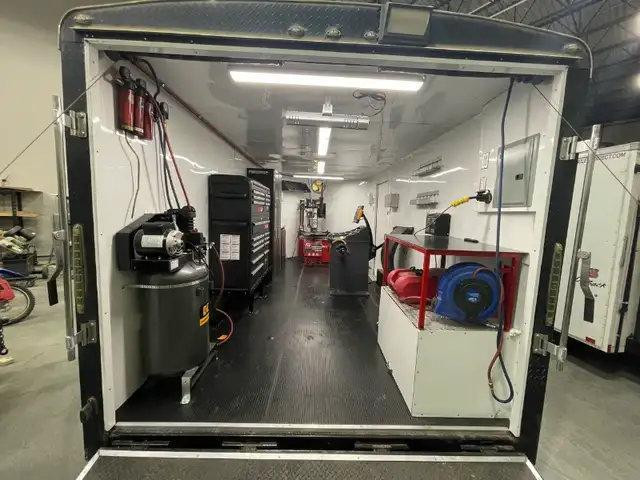 FULL MOBILE TIRE SHOP TRAILER FOR SALE -MAKE UP TO $300K/YEAR in Other Business & Industrial in Alberta