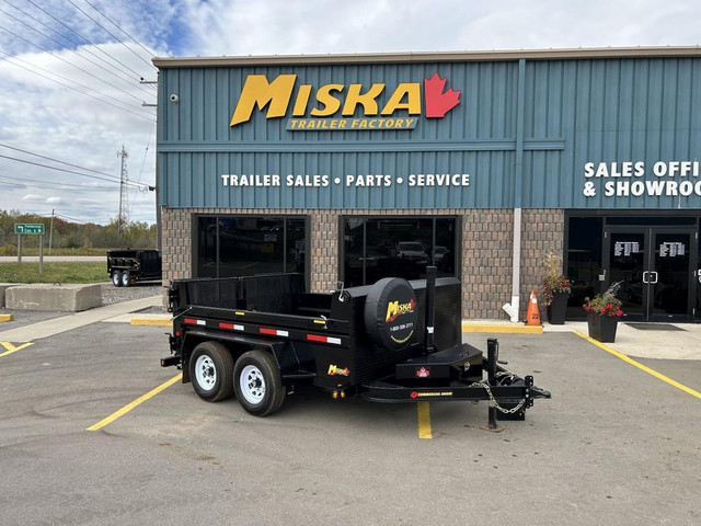 5 Ton Ultra Low Pro Dump Trailer - In Stock in Heavy Equipment Parts & Accessories in Ottawa / Gatineau Area - Image 3