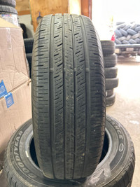 4 pneus dété P205/70R16 96H Continental ContiproContact 57.5% dusure, mesure 5-4-5-5/32