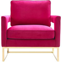 Comfort Design Mats Babylon Maroon Velvet Chair