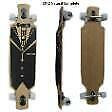 Easy People Longboard Drop Through DT-2 Series Natural Complete+ Grip Tape in Other
