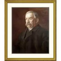 Global Gallery 'Thomas Flaherty' by Thomas Eakins Framed Painting Print