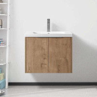 Ebern Designs Bathroom Cabinet With Sink