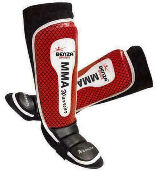 Benza warrior mma shinguard with instep, Shin protector only at Benza Sports in Exercise Equipment - Image 2