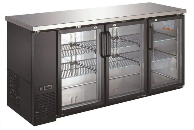 Brand New 73 Triple Glass Door Back Bar Cooler in Other Business & Industrial