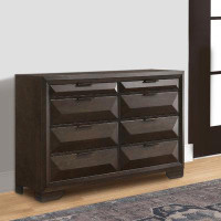 Ivy Bronx Nelsonville Wooden 8 Drawers Double Dresser
