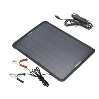 NEW 10W 12V PORTABLE SOLAR PANEL BATTERY CHARGER W SUCTION CUP 10WSL
