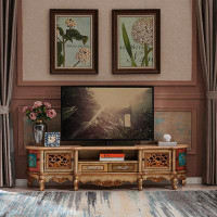 STAR BANNER American retro TV cabinet living room home simple storage painted TV cabinet