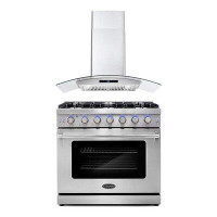 Cosmo 36" 380 CFM Convertible Wall Mount Range Hood in Stainless Steel