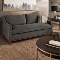 Joss & Main Christie Heathered Weave Sofa With Down Feather Cushions