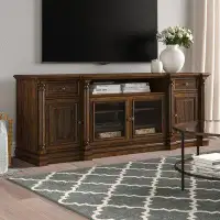 Hooker Furniture Leesburg Solid Wood TV Stand for TVs up to 88"