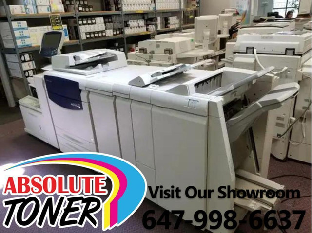 REPOSSESSED Only 5k Pages Ricoh MP C5502 Colour Copy machines copier Fax Printers Scanner Color Photocopiers for SALE in Printers, Scanners & Fax in Ontario - Image 3
