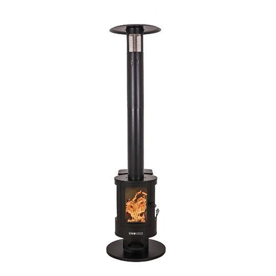 Even Embers Pellet Fueled Patio Heater - 70,000 Total BTU’s, 25 Lb Hopper for up to 6 Hrs of Heat in Decks & Fences - Image 2