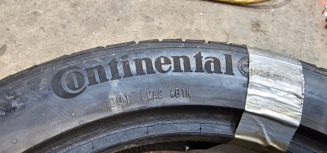 245/45/19 1 pneu été continental runflat bonne état 190$ installer in Tires & Rims in Greater Montréal - Image 4