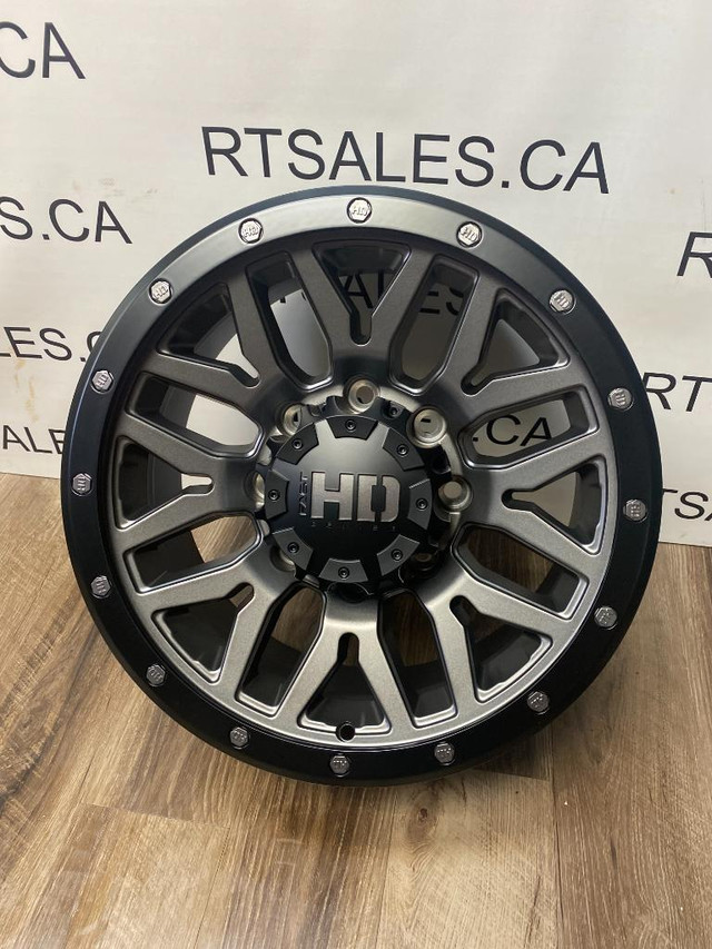 17 inch Fast HD rims 8x165 Dodge Ram / Chevy Gmc 2500 3500 / FREE SHIPPING CANADA WIDE in Tires & Rims - Image 2