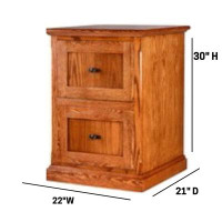 Gracie Oaks Sarantis Solid Wood 2 - Drawer Accent Chest