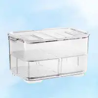Prep & Savour Refrigerator Food Storage Containers Stay Fresh ,Food Storage Container Bin
