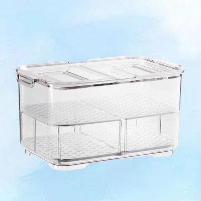 Prep & Savour Refrigerator Food Storage Containers Stay Fresh ,Food Storage Container Bin in Refrigerators