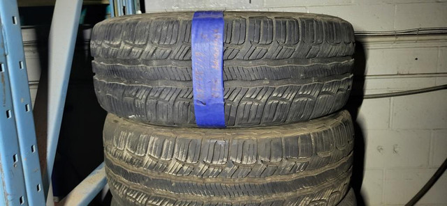 Used pair 235/5519 BF-GOODRICH ADVANTAGE A/S 95% TREAD @YORKREGIONTIRE in Tires & Rims in Toronto (GTA)
