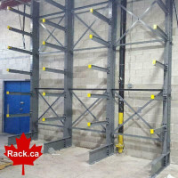 Regular Duty Structural Cantilever Racking - In Stock Ready For Quick Ship to Kitchener Area