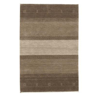 Bokara Rug Co., Inc. One-of-a-Kind Hand-Knotted 3'9" x 5'9" Wool Area Rug in Brown/Beige/Ivory