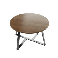 Springland Coffee Table, 27.6" Circle Coffee Table, Center Table, Modern Coffee Tables For Living Room