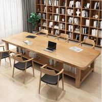 Hokku Designs Simple solid wood multi desk