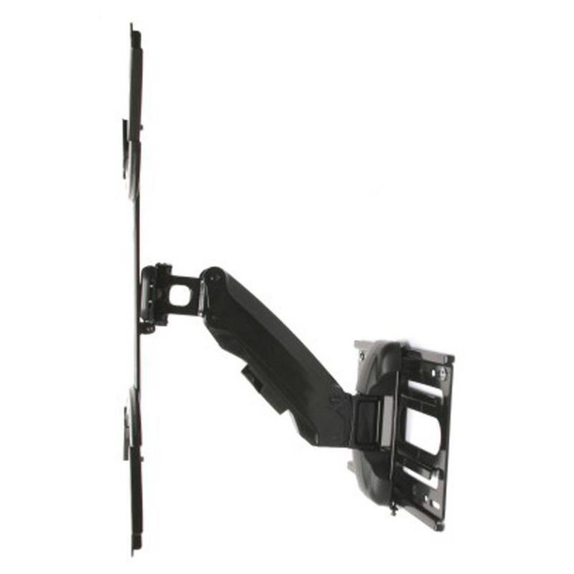 HEIGHT ADJUSTABLE TV WALL MOUNT, COUNTERBALANCE FULL MOTION BRACKET WITH GAS SPRING, FITS UP TO 65 INCH TV HOLDS 55 LBS in TV Tables & Entertainment Units in City of Toronto - Image 2