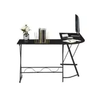 Mercer41 Arfon L-Shape Desk for Home and Office
