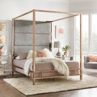 Mercury Row Moyers Low Profile Canopy Bed