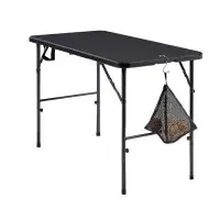 Arlmont & Co. Reahna Camping Table Bi-Folding Table Portable Foldable Picnic Table for Indoor Outdoor